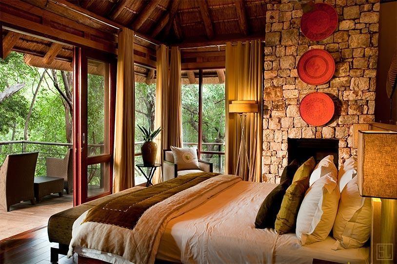 南非西北省莫如库如之家卧室窗外景色