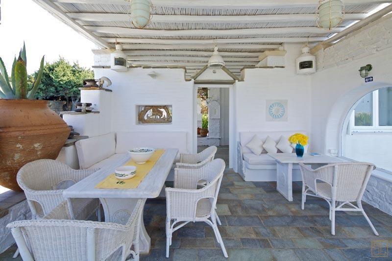 希腊帕罗斯岛阿西娅·塔拉萨别墅餐厅
