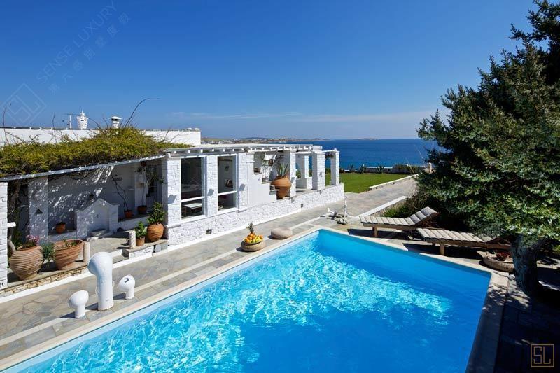 希腊帕罗斯岛阿西娅·塔拉萨别墅独立泳池