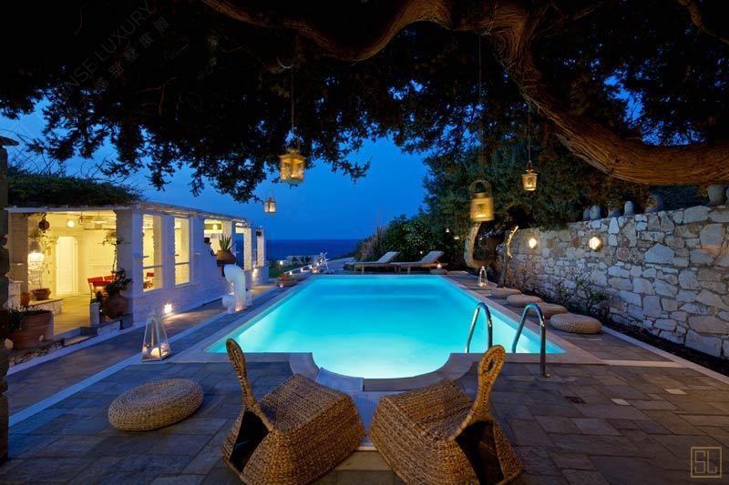 希腊帕罗斯岛阿西娅·塔拉萨别墅独立泳池