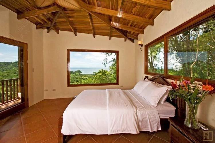 加勒比海哥斯达黎加西艾特别墅卧室