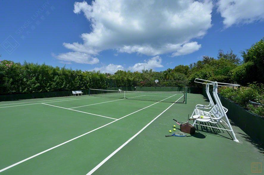 加勒比圣马丁岛妮娜别墅网球场