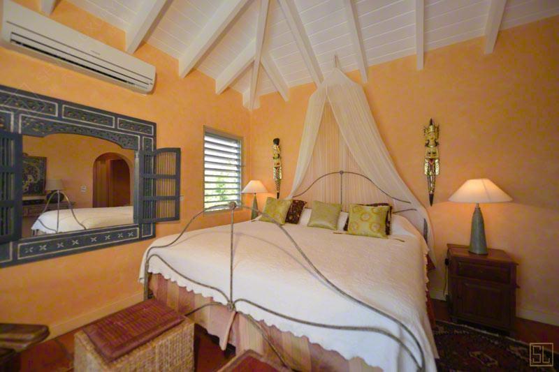 加勒比圣马丁岛勒玛别墅卧室