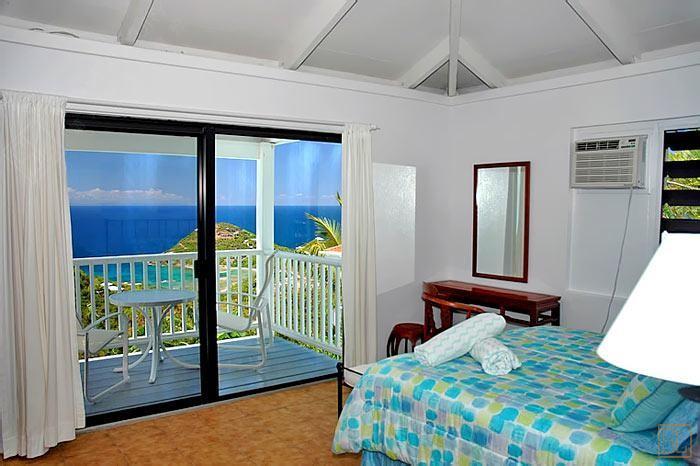 加勒比圣约翰岛太阳别墅海景卧室