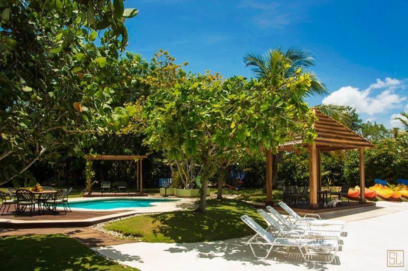 加勒比牙买加葡萄湾别墅庭院