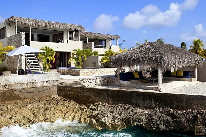 加勒比博内尔岛完美别墅客厅