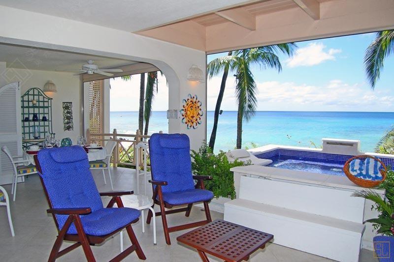 加勒比巴巴多斯岛芦苇湾10号公寓客厅