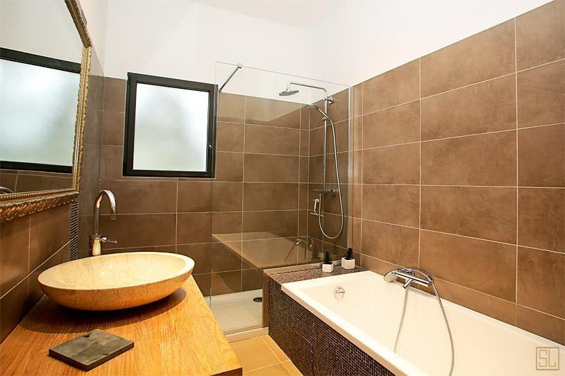 法国科西嘉岛橄榄树别墅浴室