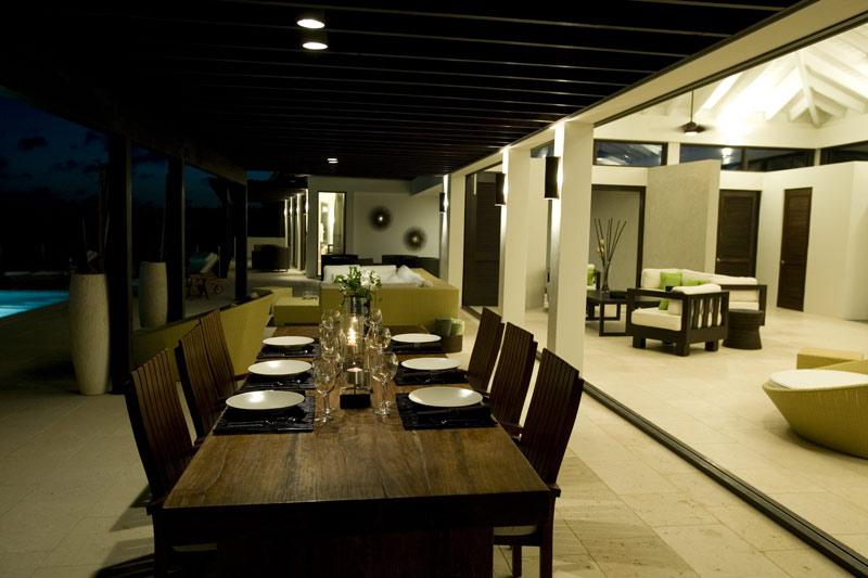加勒比安圭拉海王星别墅餐厅