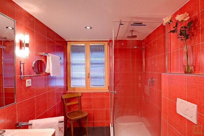 瑞士采尔马特 海蒂公寓雪屋浴室
