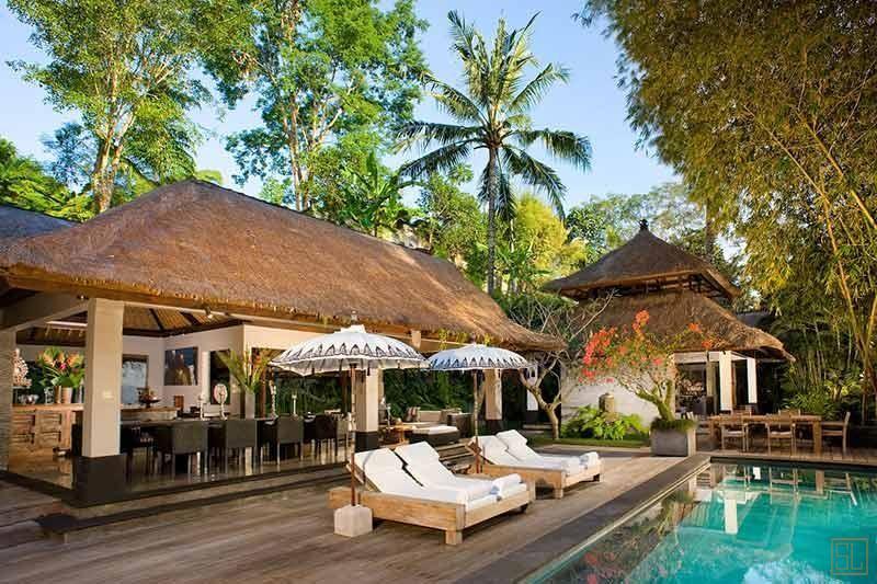 印尼巴厘岛玛雅别墅躺椅