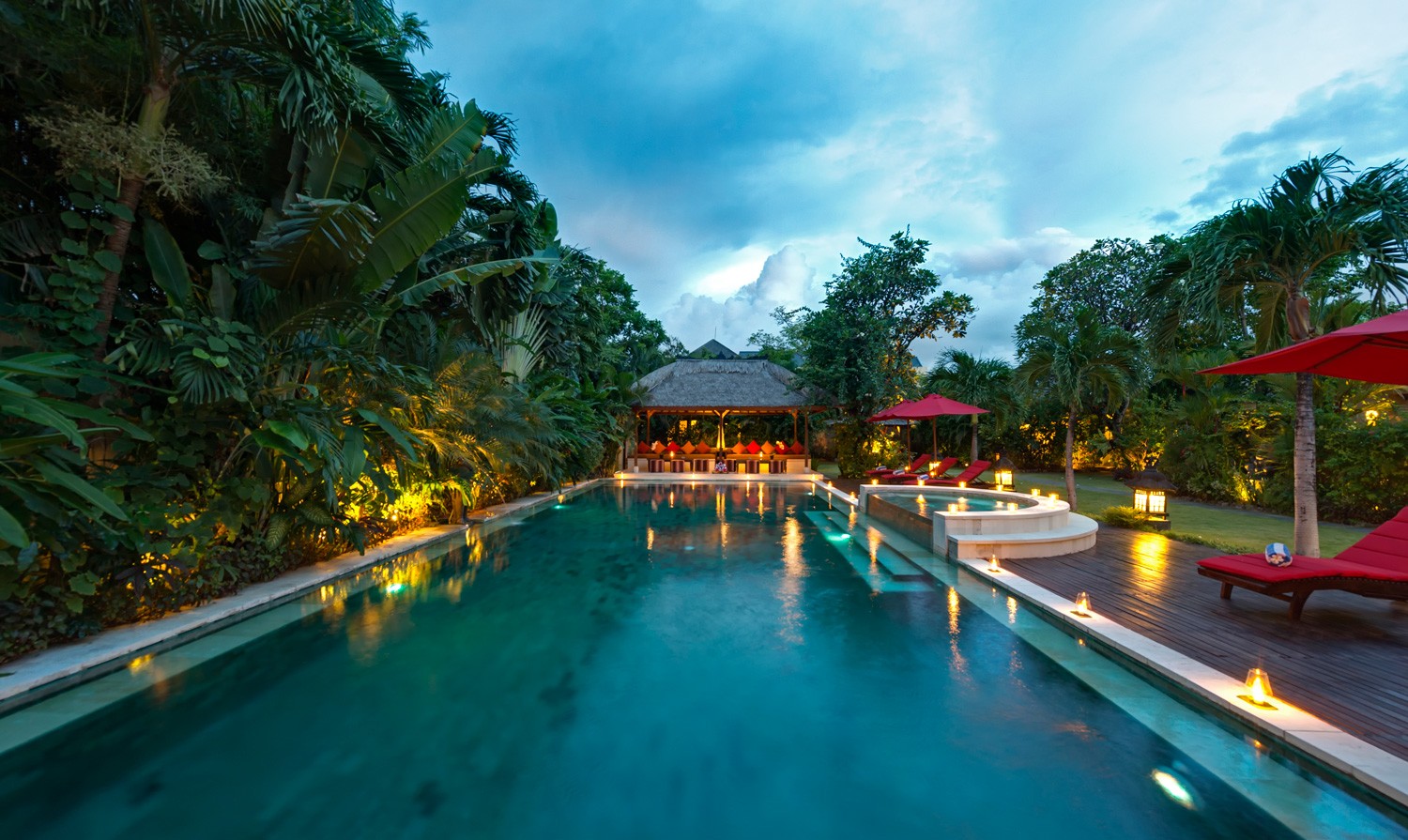 印尼巴厘岛卡丽玛雅1号别墅独立泳池