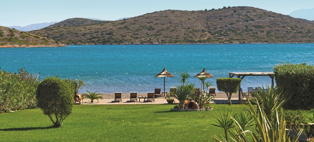 希腊克里特岛爱琴海泳池别墅海景