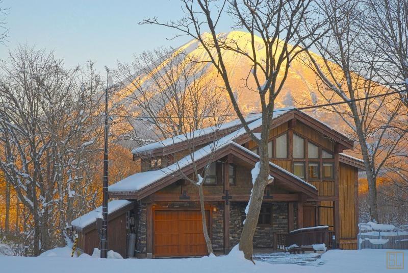 日本北海道泽可别墅山景