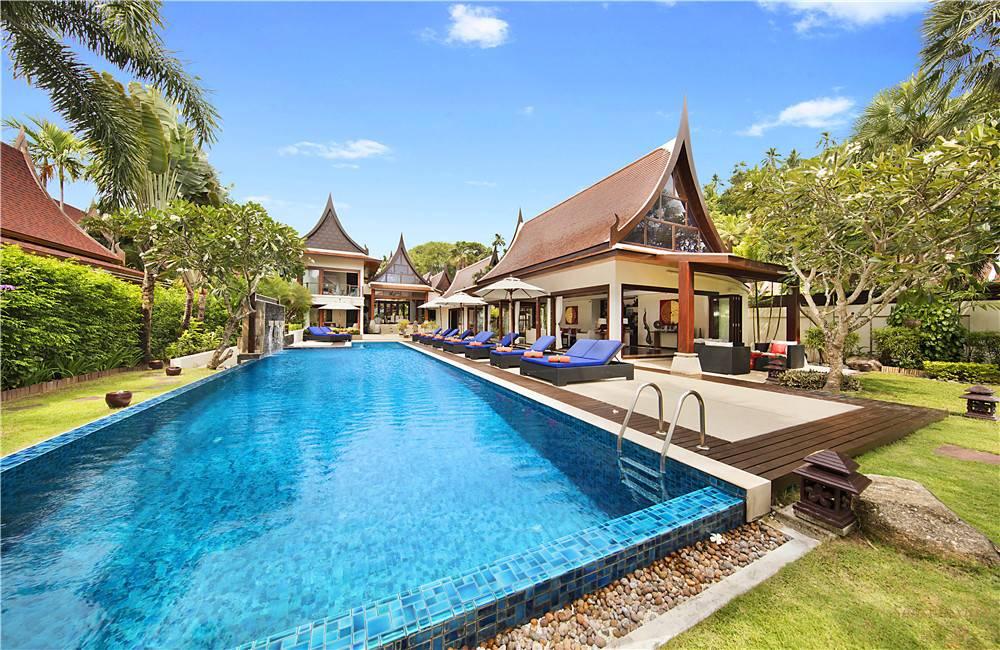 泰国苏梅岛萨姆兰别墅泳池
