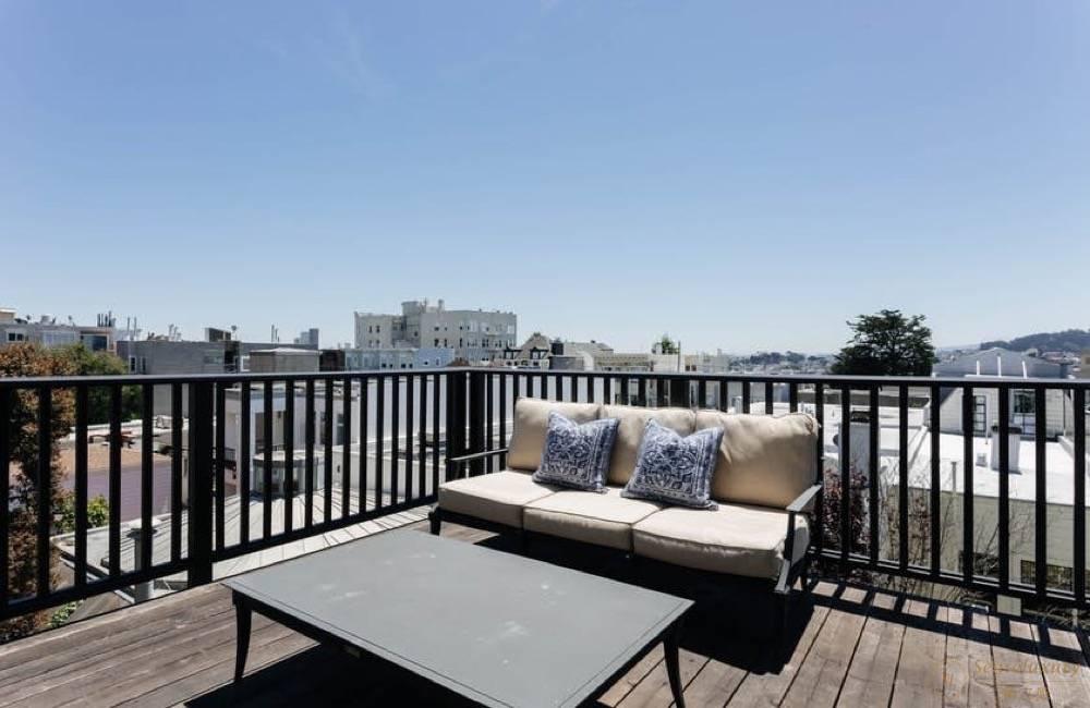旧金山湾太平洋高地公寓露天阳台