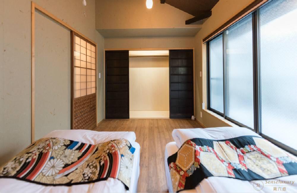 日本京都默然居卧室
