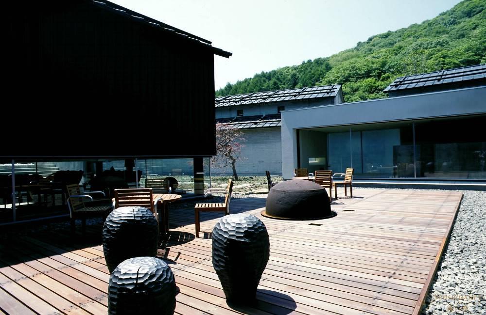 日本北海道小樽旅亭藏群庭院