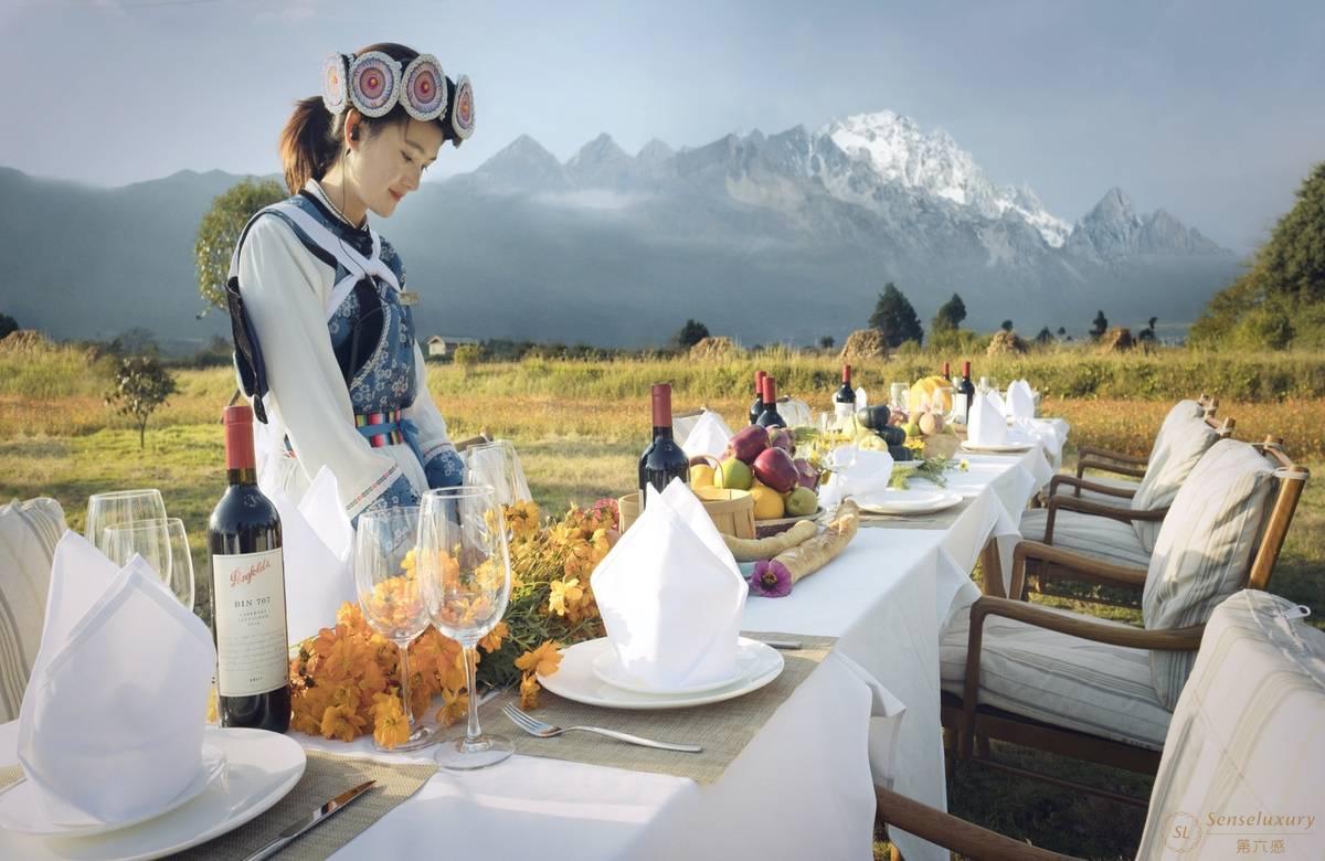 千里走单骑.雪山庄园野餐