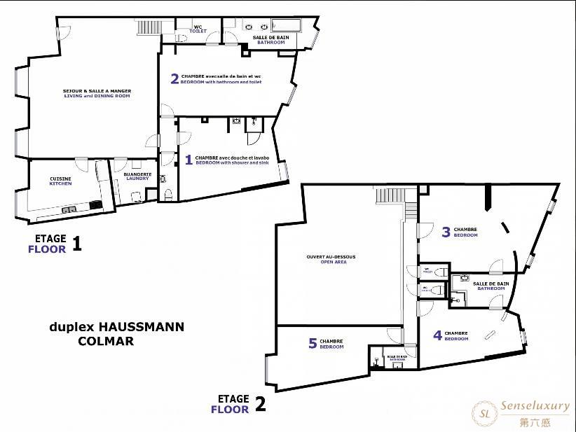 豪斯曼公寓——平面图