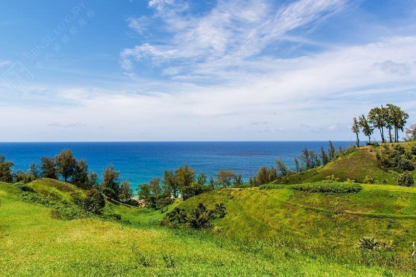 夏威夷考艾岛(可爱岛)哈勒纳尼亚别墅海景