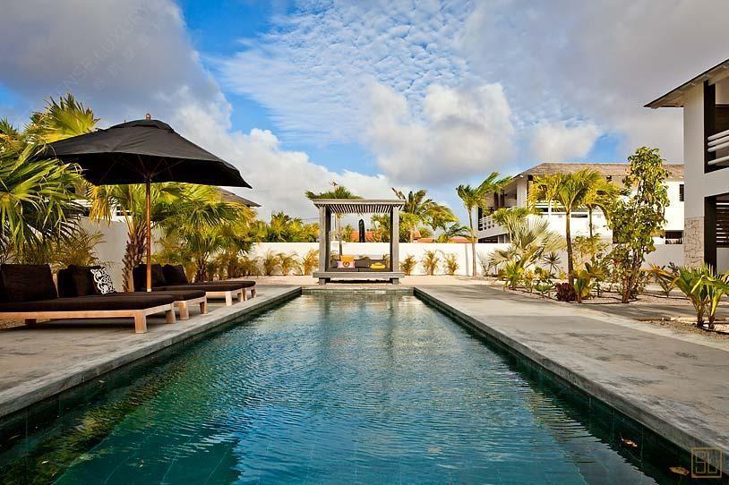 加勒比博内尔岛托图花园别墅泳池