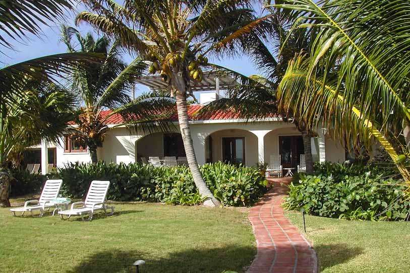 加勒比安圭拉爱蓓丽海滨别墅庭院