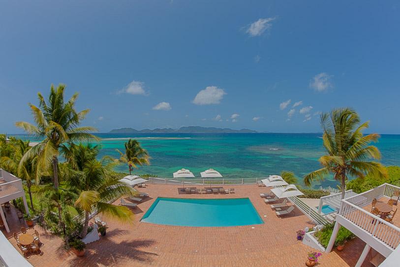 加勒比安圭拉天堂度假别墅海景