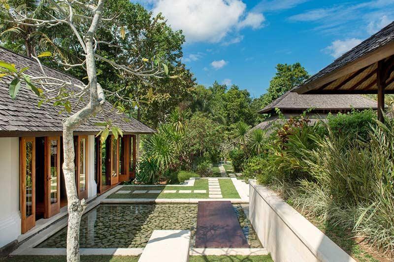 印尼巴厘岛潘吉和别墅庭院