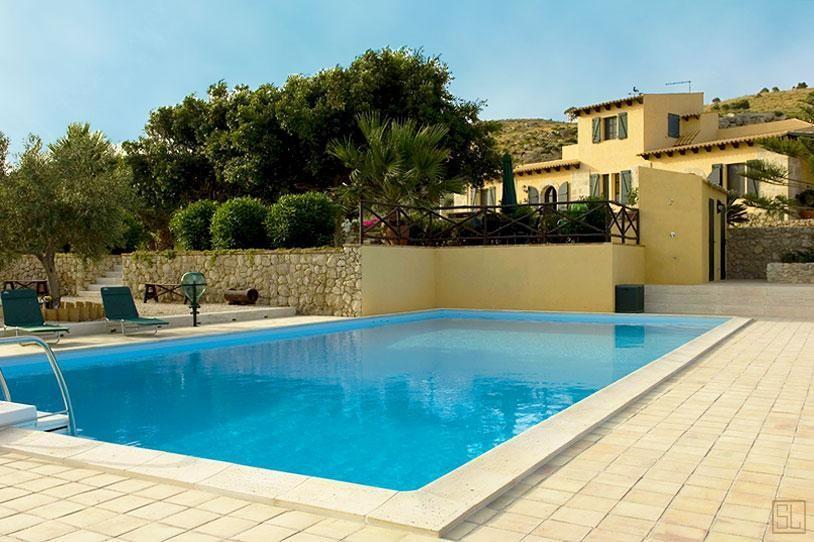 意大利西西里岛马萨莉亚别墅独立泳池