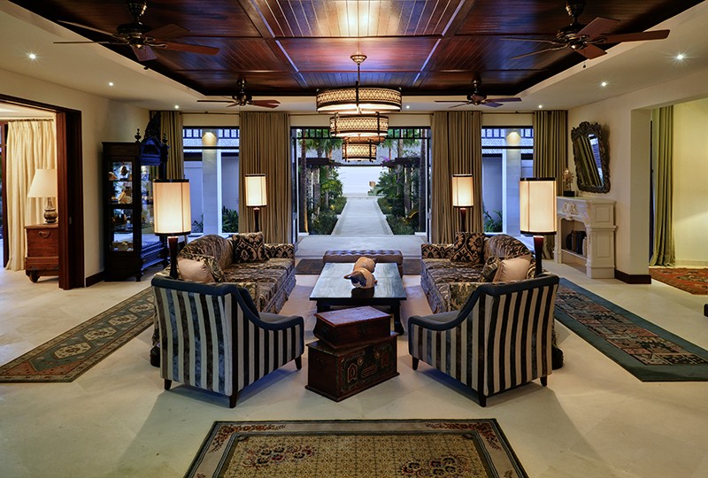 印尼巴厘岛快乐天堂别墅客厅
