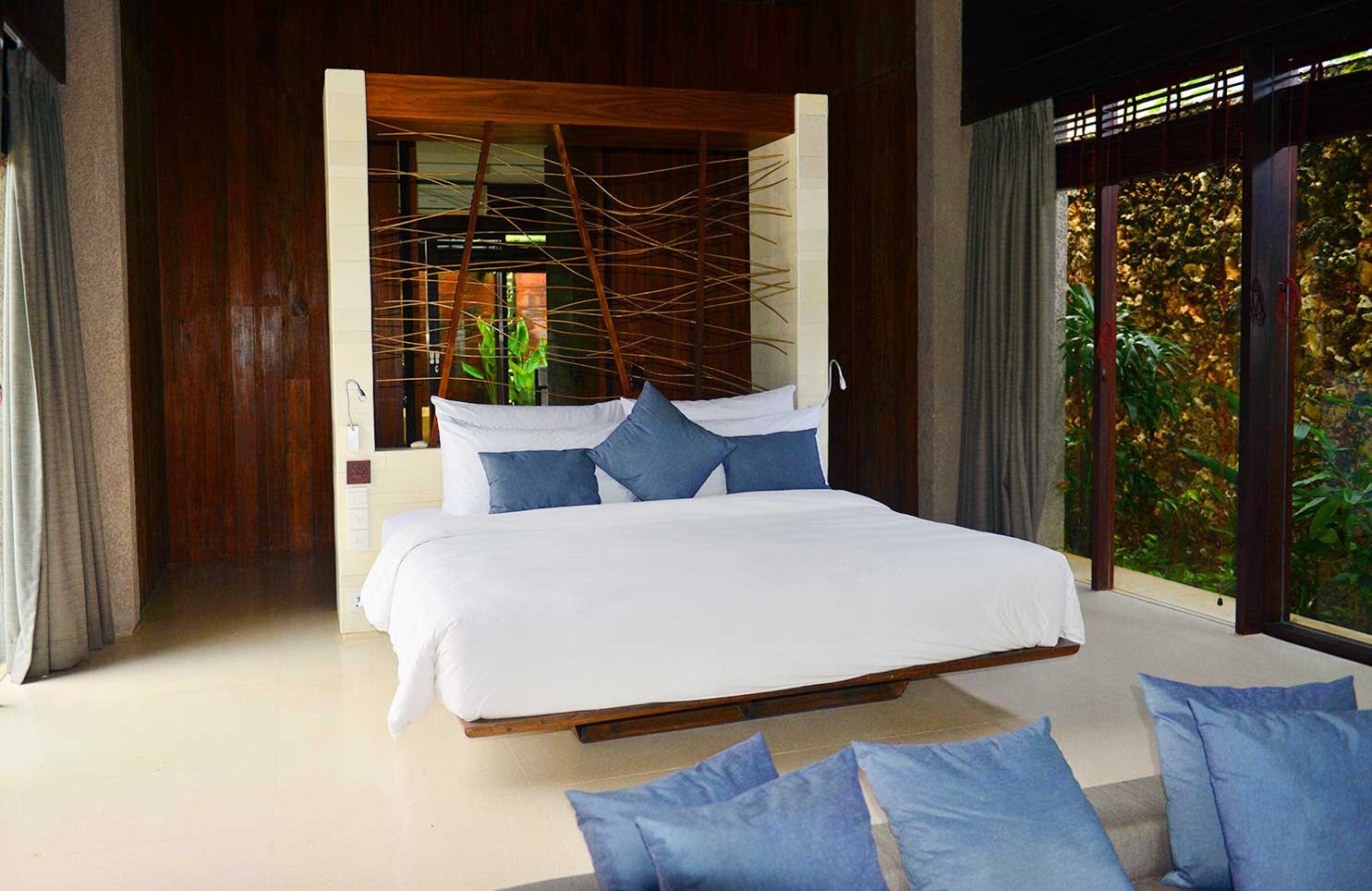 印尼巴厘岛嘉玛塔别墅卧室