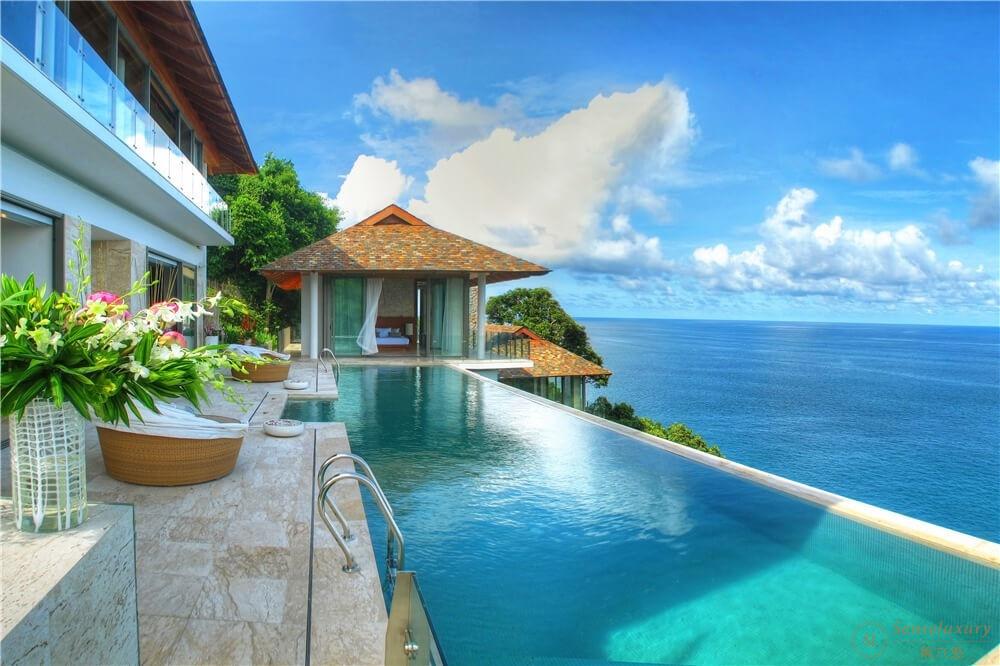 泰国普吉岛自由别墅泳池