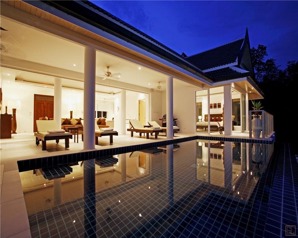泰国普吉岛安达曼别墅泳池