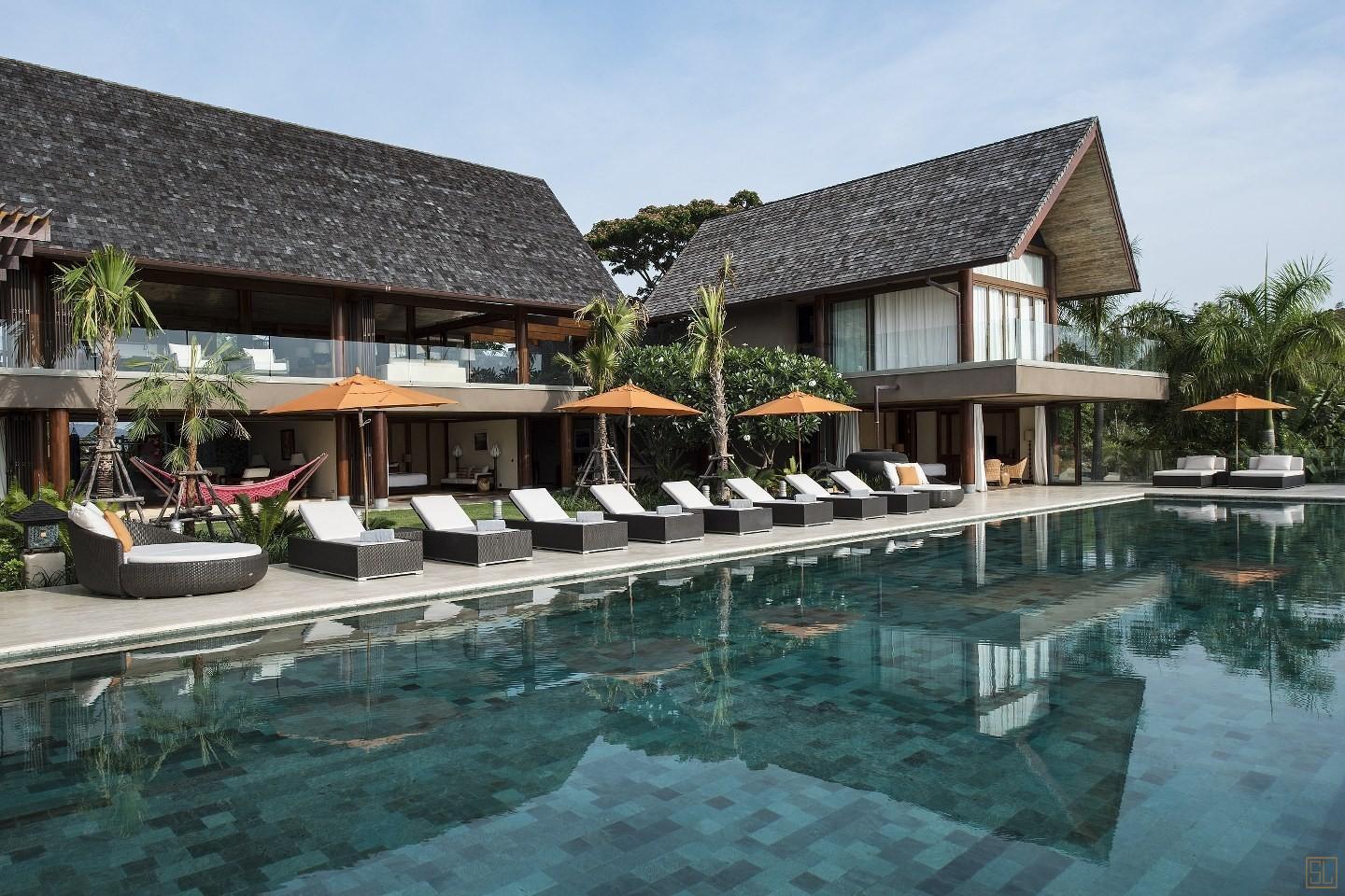 泰国苏梅岛帕安娜别墅泳池