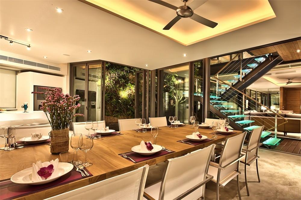 泰国苏梅岛景意别墅餐桌