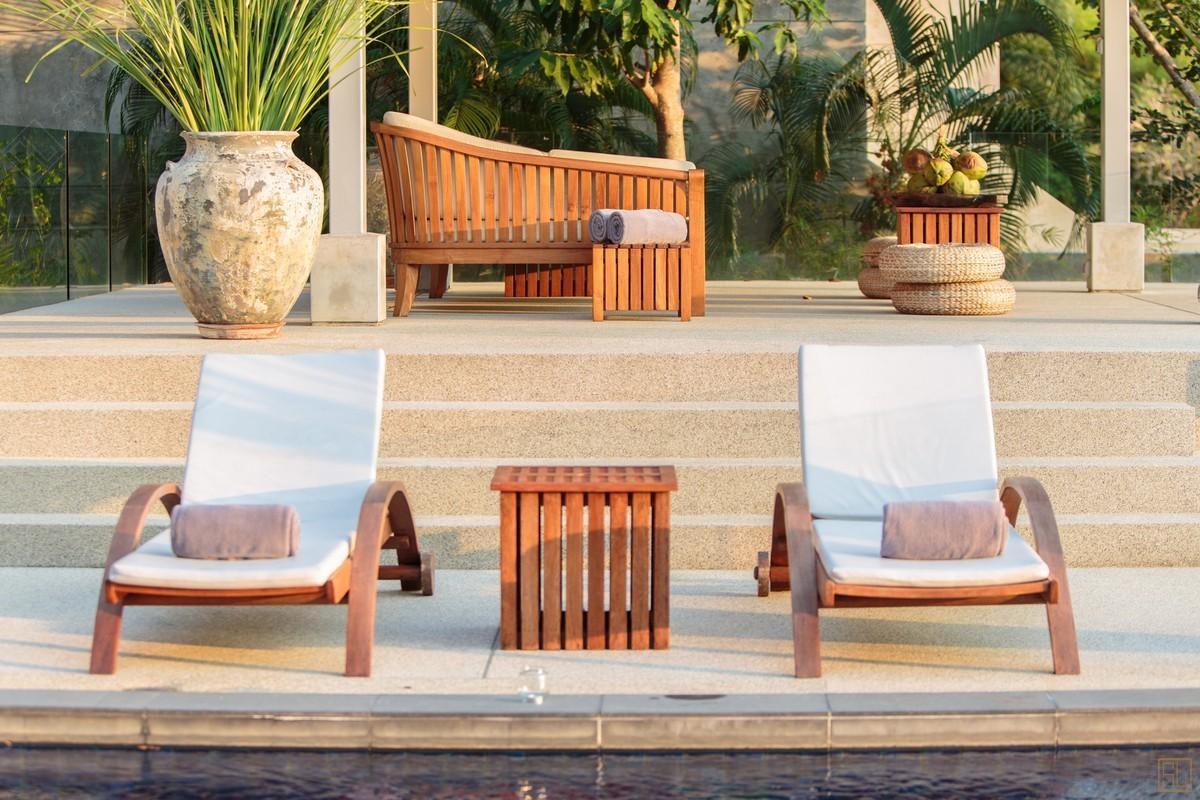 泰国普吉岛萨姆萨拉-洛梦池别墅沙滩椅